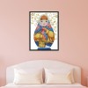 14CT Stamped Cross Stitch Kits DIY Russian Doll Printed Needlework (C218)