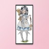 Alice - 14CT Stamped Cross Stitch - 35*17cm