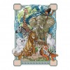 Animal - 14CT Stamped Cross Stitch - 37*48cm
