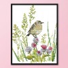 A Bird - 14CT Stamped Cross Stitch - 23*29cm