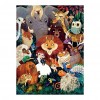11CT Stamped Cross Stitch Kits DIY Animals Needlework Embroidery Decor (A)