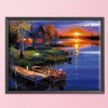 14CT Counted DIY Cross Stitch Landscape Needlework Kit (VS-0044)