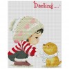Little Boy - 11CT Stamped Cross Stitch - 35*42cm