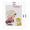 Little Boy - 11CT Stamped Cross Stitch - 35*42cm