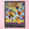 11CT Stamp DIY Cross Stitch Needlework Embroidery Set (JL050 Hot Balloon)