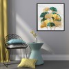 Ginkgo Leaf - 11CT Stamped Cross Stitch - 48x48cm
