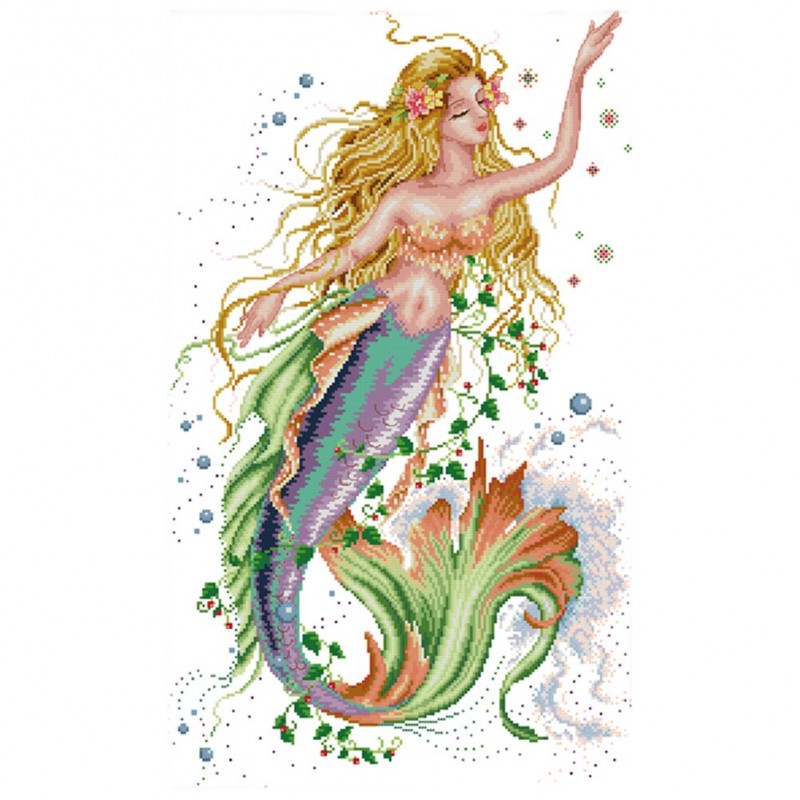 Mermaid - 14CT Stamp...