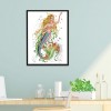 Mermaid - 14CT Stamped Cross Stitch - 40*61cm