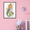 Mermaid - 14CT Stamped Cross Stitch - 40*61cm