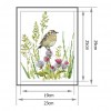A Bird - 14CT Stamped Cross Stitch - 23*29cm