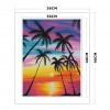 46X36cm Cross Stitch Kits DIY Landscape 11CT Stamped Needlework (SZX002)