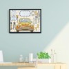 Car Repair Shop - 14CT Stamped Cross Stitch - 36*28cm