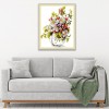 Blooming apple blossom - 14CT Stamped Cross Stitch - 23x30cm