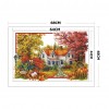 Autumn House - 14CT Stamped Cross Stitch - 68*48cm