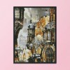 A Corner Of The City - 14CT Stamped Cross Stitch - 61*79cm