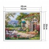 14CT Stamped Cross Stitch Kit DIY Relaxing Needlework Embroidery (SZX009)