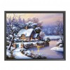 14CT Counted DIY Cross Stitch Landscape Needlework Kit (VS-0143)