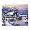 14CT Counted DIY Cross Stitch Landscape Needlework Kit (VS-0143)