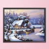 14CT Counted DIY Cross Stitch Landscape Needlework Kit (VS-0143)