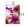 50x40cm Bunch Flowers Cross Stitch 14CT Counted Embroidery Kits (VS-0148)