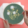 Flying Dandelion - Cross Stitch - 30x30cm