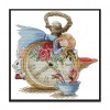 Sleeping Alice - 14CT Stamped Cross Stitch - 32x30cm