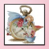 Sleeping Alice - 14CT Stamped Cross Stitch - 32x30cm