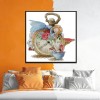 Sleeping Alice - 14CT Stamped Cross Stitch - 32x30cm