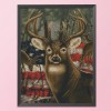 11CT Stamp Cross Stitch DIY Embroidery Kit Christmas Craft (SZX001 Deer)