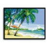 Seaside Scenery - 11CT Stamped Cross Stitch - 64x50cm
