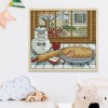 Autumn Outside The Window - 14CT Stamped Cross Stitch - 22x20cm