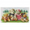 Family - 11CT Stamped Cross Stitch - 65x39cm
