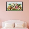 Family - 11CT Stamped Cross Stitch - 65x39cm