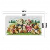 Family - 11CT Stamped Cross Stitch - 65x39cm