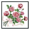 Rose - 14CT Stamped Cross Stitch - 29x29cm