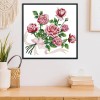 Rose - 14CT Stamped Cross Stitch - 29x29cm