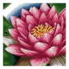 Flower - 14CT Stamped Cross Stitch - 48x48cm
