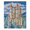 castle - 14CT Stamped Cross Stitch - 32*38cm