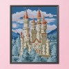 castle - 14CT Stamped Cross Stitch - 32*38cm