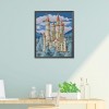 castle - 14CT Stamped Cross Stitch - 32*38cm
