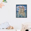 castle - 14CT Stamped Cross Stitch - 32*38cm