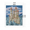 castle - 14CT Stamped Cross Stitch - 32*38cm