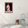 Back view - 14CT Stamped Cross Stitch - 41x54cm