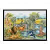 Animal World - 11CT Stamped Cross Stitch - 78x54cm