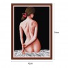 Back view - 14CT Stamped Cross Stitch - 41x54cm