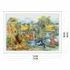 Animal World - 11CT Stamped Cross Stitch - 78x54cm