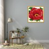 Flower - 14CT Stamped Cross Stitch - 49x49cm