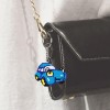 Car Bead Pendant Keychain Beadwork