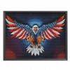 11CT Stamped DIY Cross Stitch Kit Needlework Embroidery Set (JL024 Eagle)