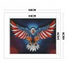 11CT Stamped DIY Cross Stitch Kit Needlework Embroidery Set (JL024 Eagle)